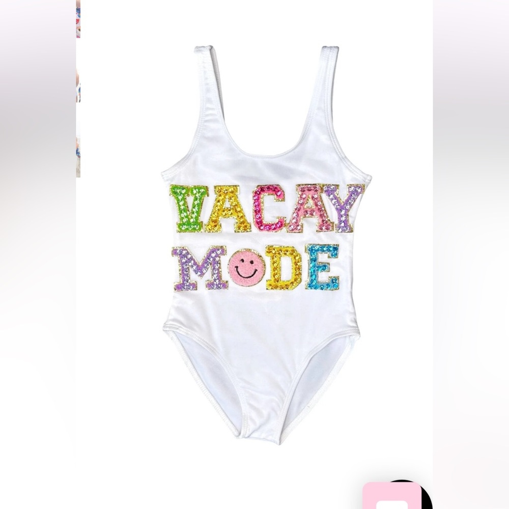 Brand new Vacay Mode swimsuit. Size 8 girls